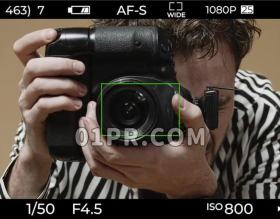 Pr预设 35组相机摄像机取景框对焦镜头边框元素 Pr素材